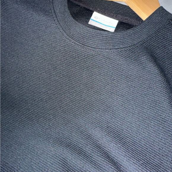 Women’s Small Columbia Black Ribbed Dress Firwood Ottoman - Picture 7 of 8